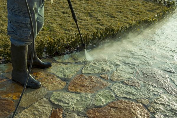 Stone Power Washing in Westminster