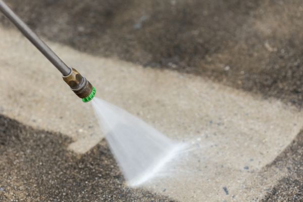 Garage Floor Power Washing in Westminster