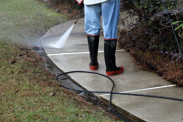 Sidewalk Pressure Cleaning in Westminster