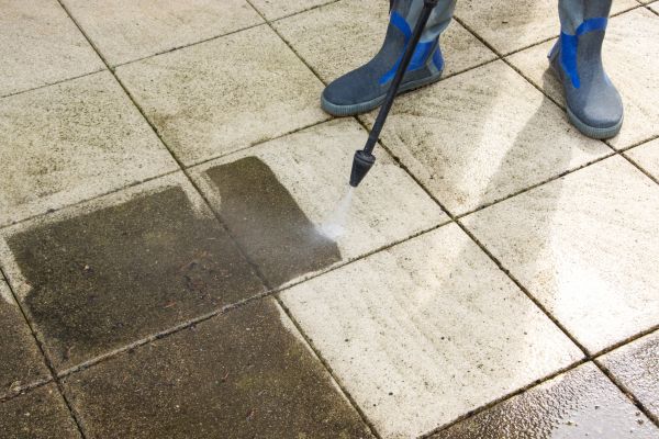 Outdoor Concrete Cleaning in Westminster